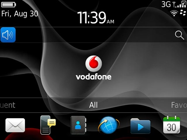 Press the profile icon.