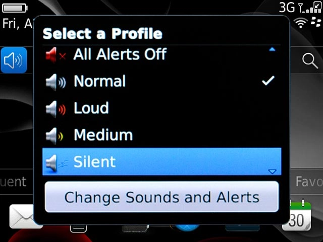 To turn on silent mode:Press Silent.