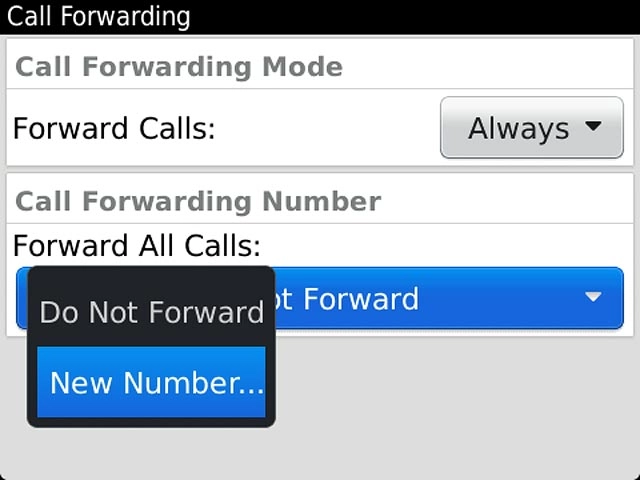 Press New Number....