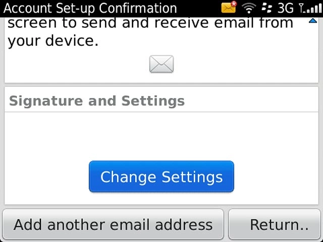 Press Change Settings.
