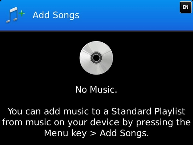 Press Add Songs.
