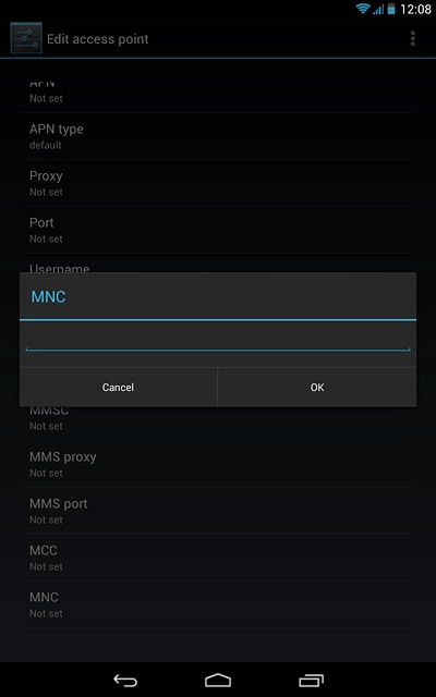 Key in 03 and press OK.