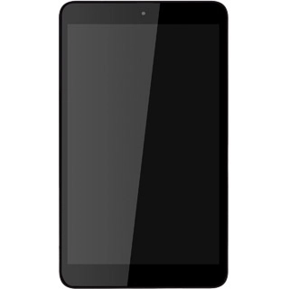 Point the camera lens at the front of your tablet at the required object to take a picture.