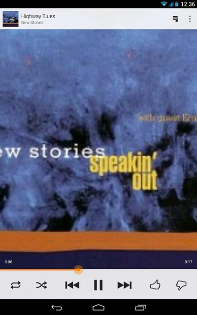 Press the repeat icon the necessary number of times to select the required setting.