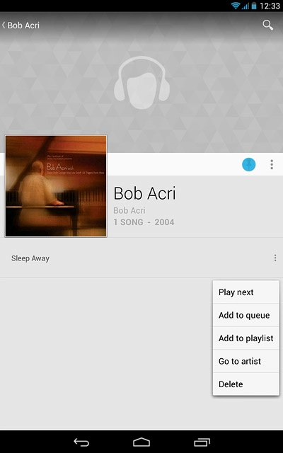 Press Add to playlist.