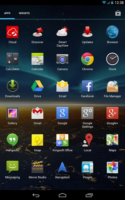 Press Google Settings.