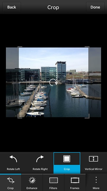 Press Done to assign the picture.