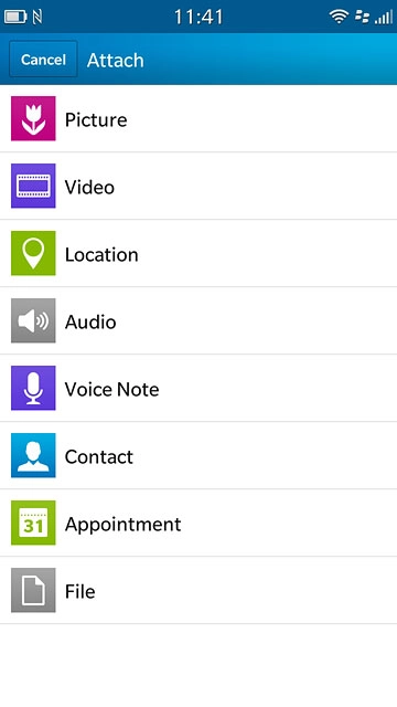 Press Picture.Go to the required folder.