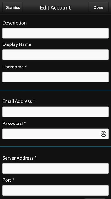 Press the field below 