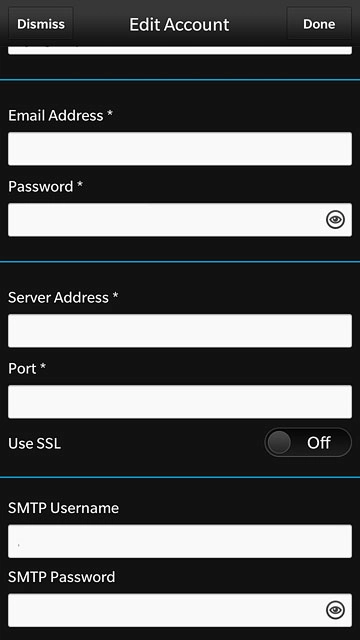 Press the field below 