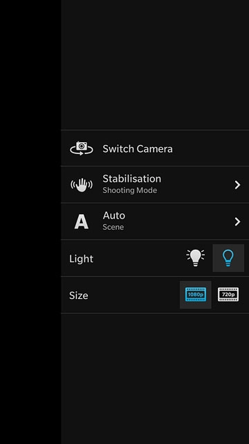 Press 1080p or 720p.