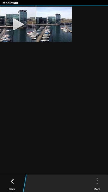 Go to the required folder.Press and hold the required file until a pop-up menu is displayed.