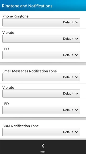 Press the drop down list below 