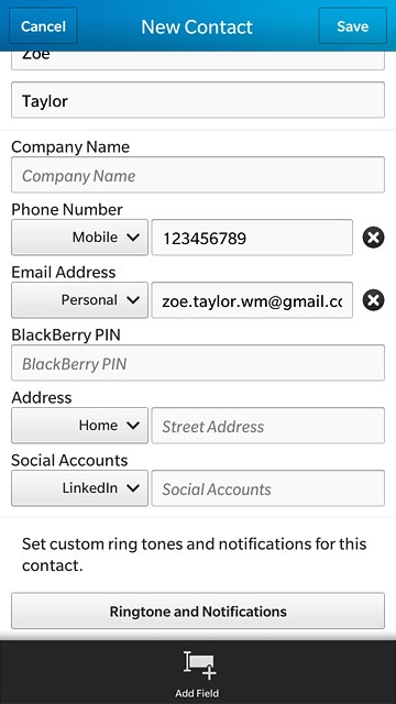 Press Ringtone and Notifications.