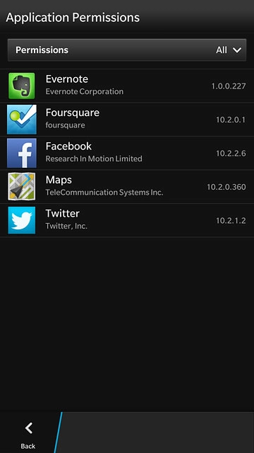 Press the drop down list below 