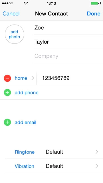 Press add email and key in the required email address.