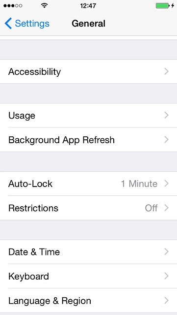 Press Language & Region.