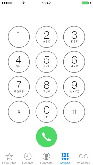 Key in ##002# and press the call icon.