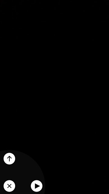 Press arrow up.The video clip is sent immediately.