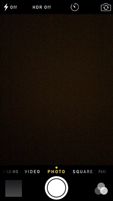 Press the timer icon.