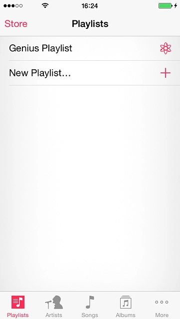 Press New Playlist....