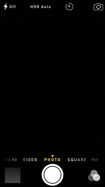 Press the flash icon.