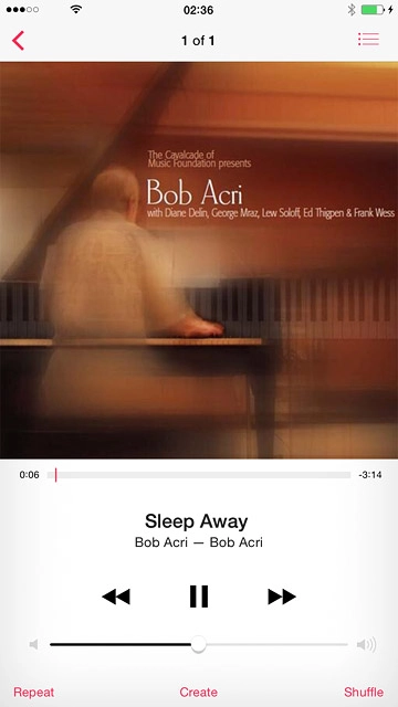 To go to the previous audio file:Press arrow left twice.