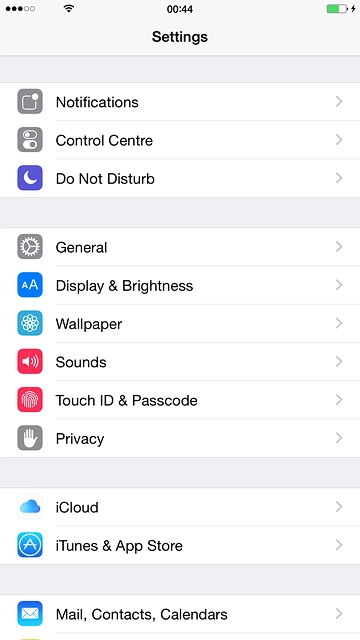 Press Do Not Disturb.