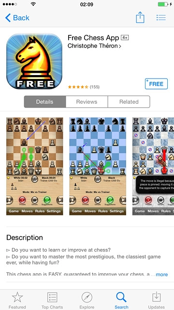 To install a free app:Press FREE.
