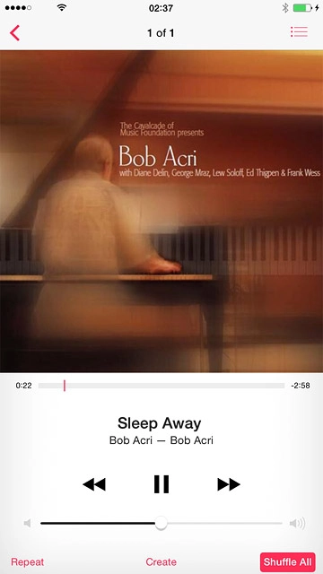 Press the setting in the bottom left corner of the display.