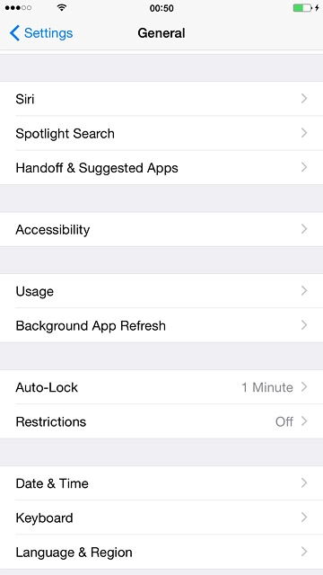 Press Language & Region.