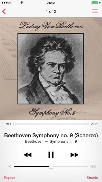 To go to the next audio file:Press arrow right.