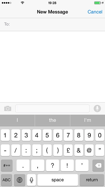 Press the required numbers or the required symbols.
