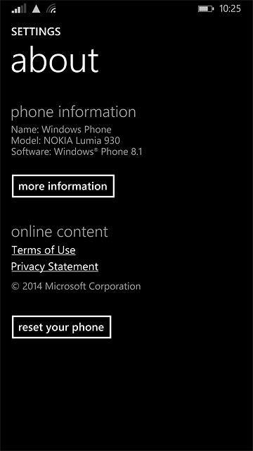 Press reset your phone.