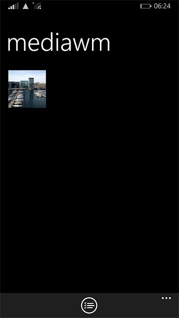 Go to the required folder.Press and hold the required file until a pop-up menu is displayed.