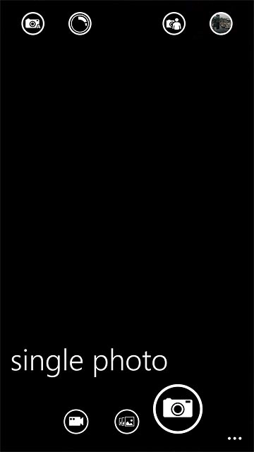 Press the video recorder icon.
