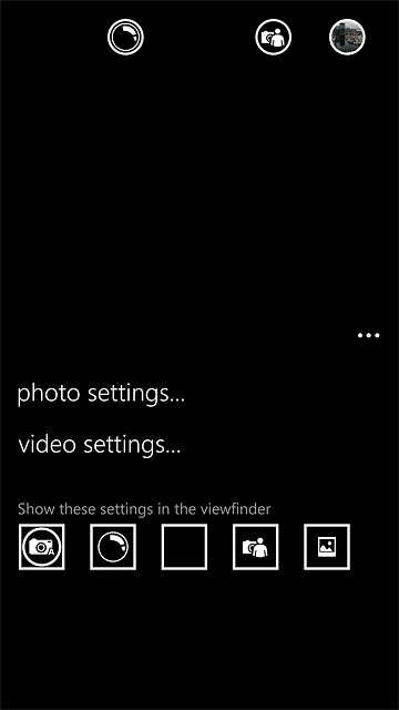 Press video settings....