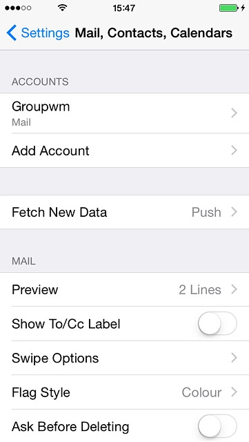 Press Fetch New Data.