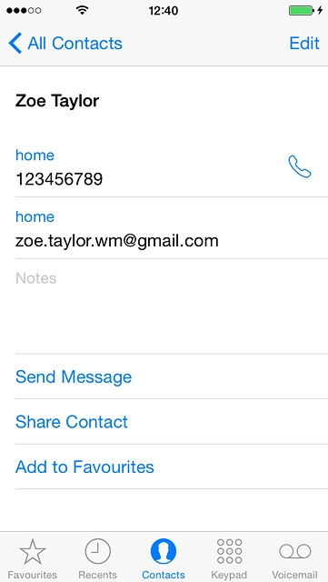 Press the required number.