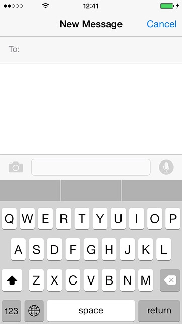 Press the letters to key in the required word.A number of words based on the letters you've keyed in are displayed.