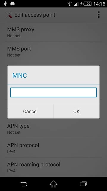 Key in 03 and press OK.