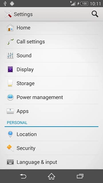 Press Language & input.