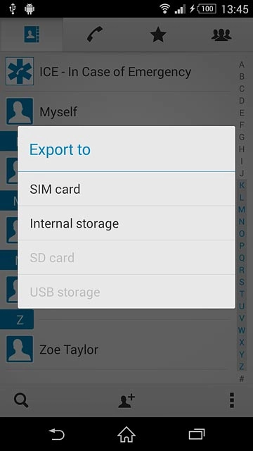Press SIM card.