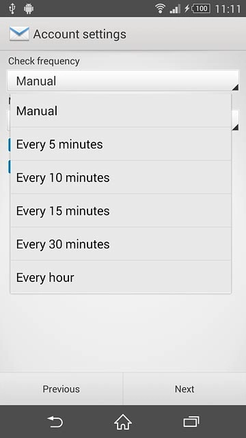 Press Manual or the required period.