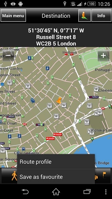 Press Save as favourite.