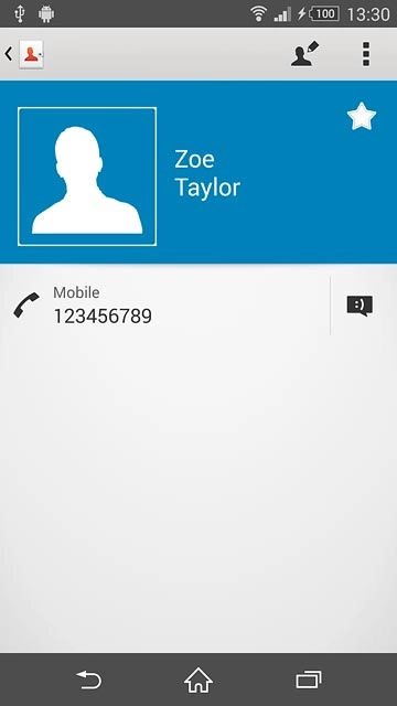 Press the required number.