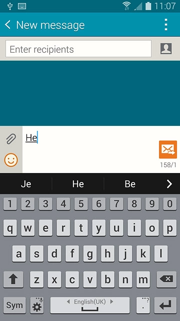 Press arrow right to see more words.