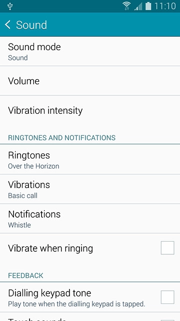 Press Ringtones.