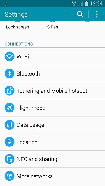Press More networks.