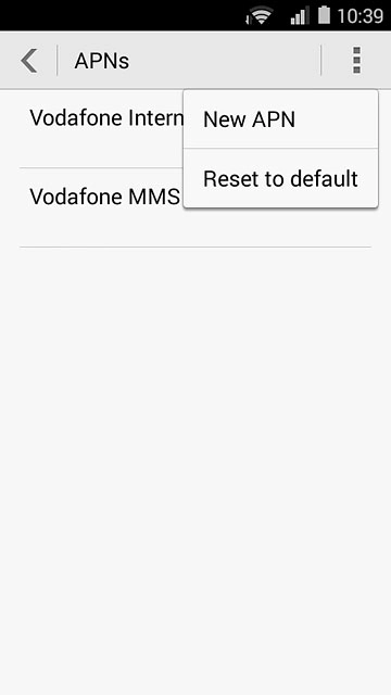 Press New APN.